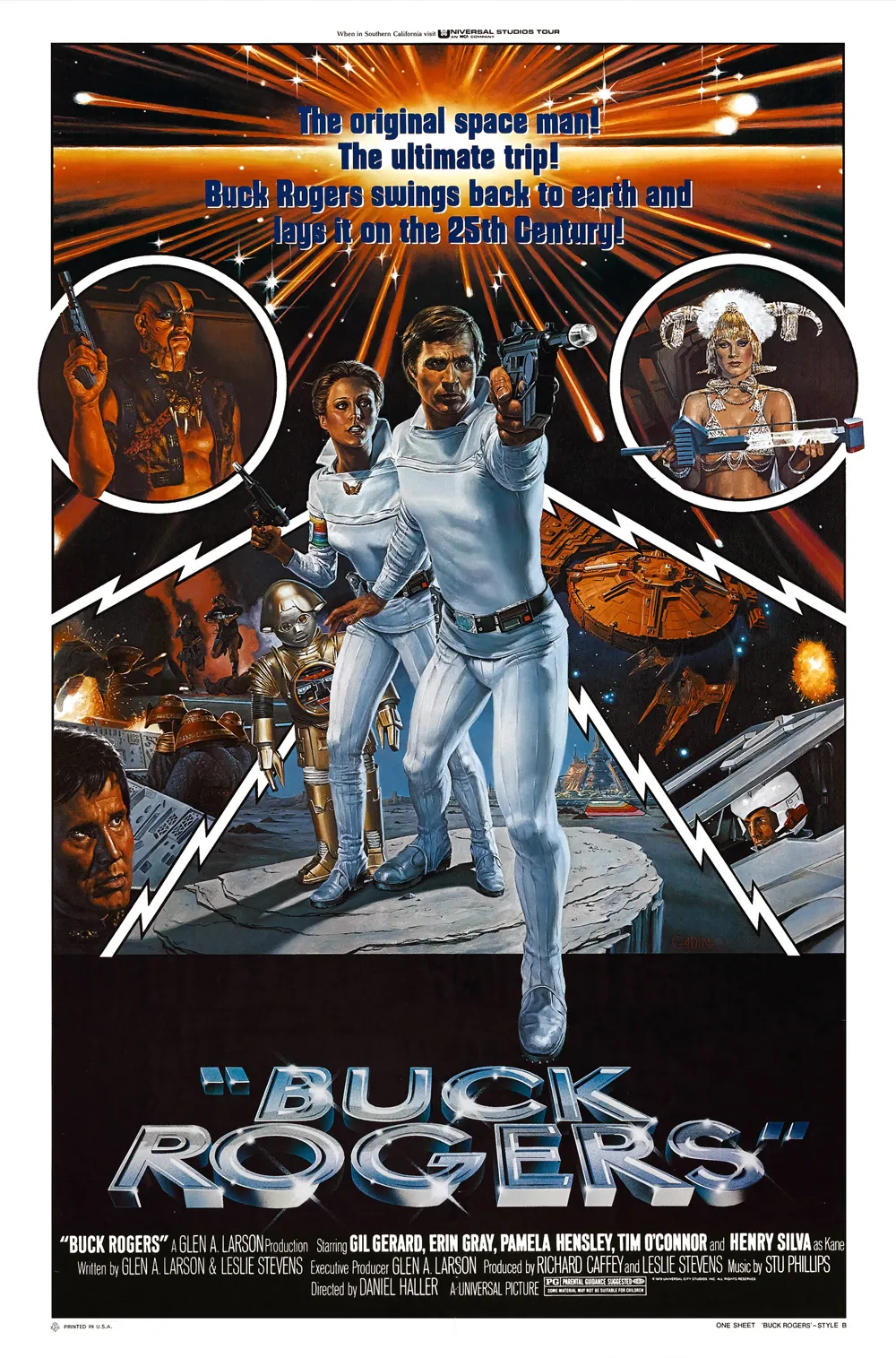 Television poster for Buck Rogers in the 25th Century released in 1979